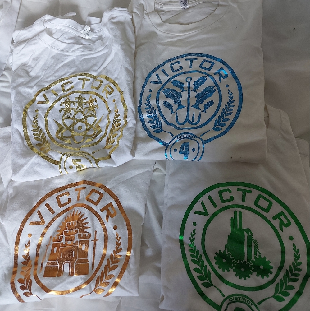 the hunger games district tshirts - Picture 1 of 1
